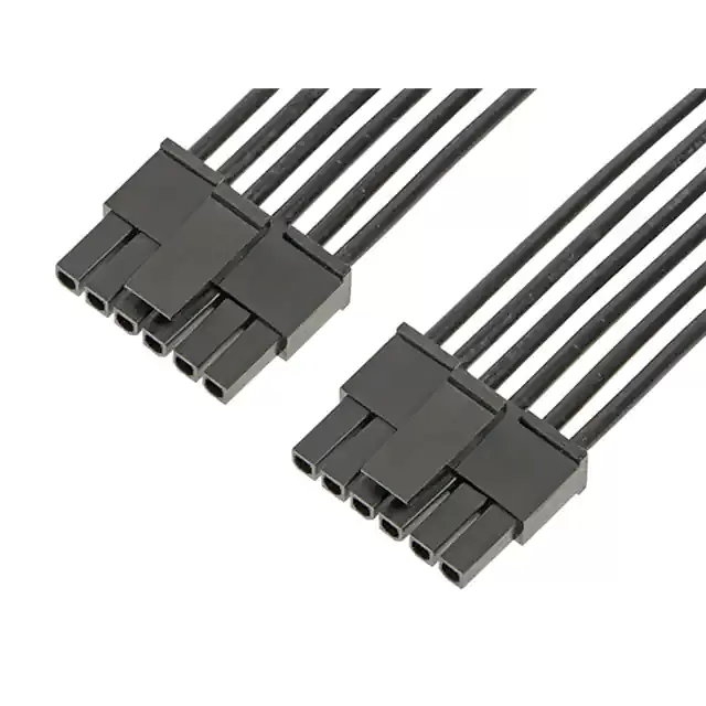 Fábrica de montaje de cableado de cable de conector macho Molex MICROFIT 3.0 SR RR personalizado