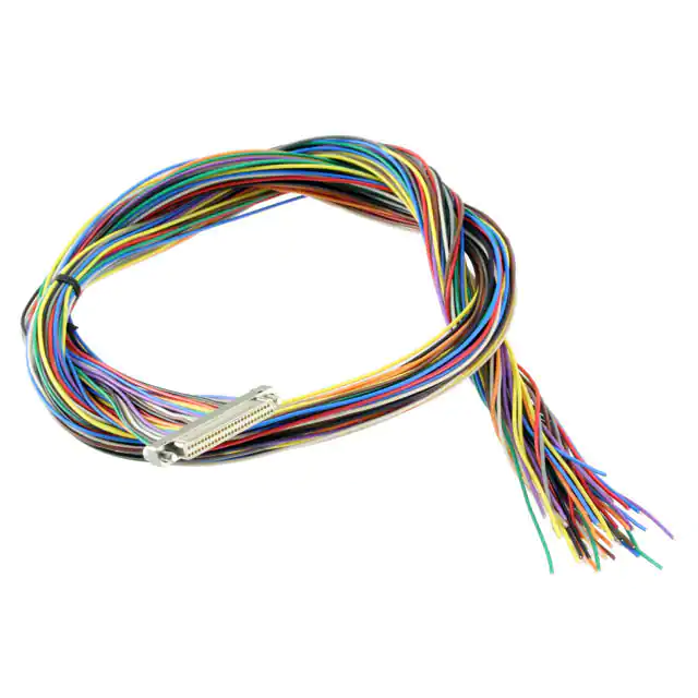 Cable de conector DB51 de ensamblaje de cable de aviación personalizado Cable de conector DB51 de ensamblaje de cable de aviación personalizado