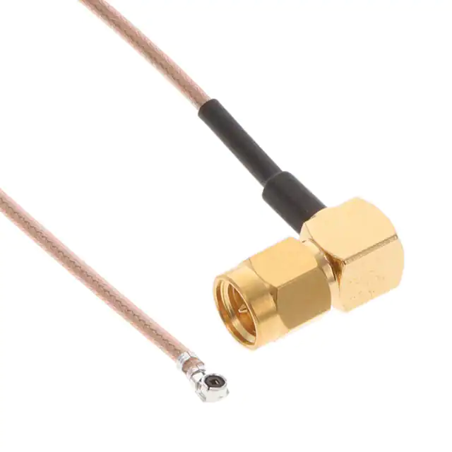 Montaje de cable coaxial u.fl SMA rg-178 sma enchufe en ángulo recto al enchufe AMC Montaje de cable coaxial u.fl SMA rg-178 sma enchufe en ángulo recto al enchufe AMC