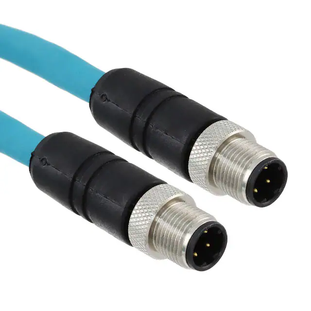 Cable de conexión personalizado Ethernet / IP de doble extremo CBL 4POS MACHO A MACHO 3.28 ' Cable de conexión personalizado Ethernet / IP de doble extremo CBL 4POS MACHO A MACHO 3.28 '