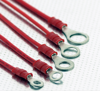 Custom high quality ring terminal cable insulated ring terminal cable assembly