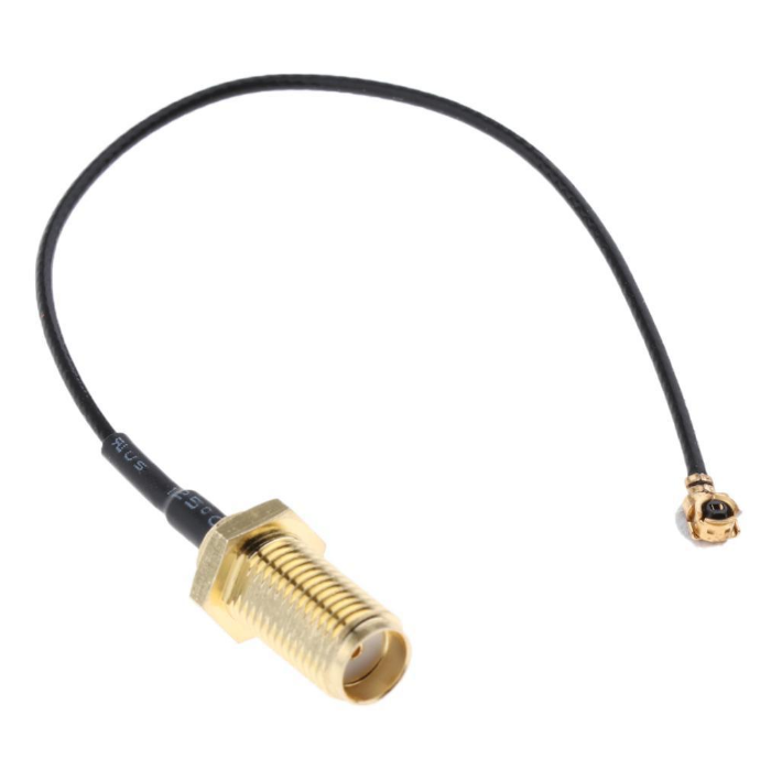 Cable trenzado de alta calidad SMA hembra mampara UFL/IPX cable de extensión Cable trenzado de alta calidad SMA hembra mampara UFL/IPX cable de extensión