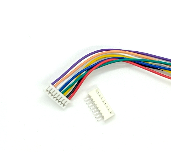 Conector de cable macho / hembra personalizado de alta calidad de 8 pines jst-xh 1.25 Conector de cable macho / hembra personalizado de alta calidad de 8 pines jst-xh 1.25