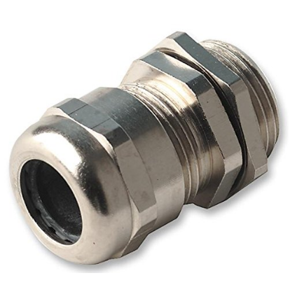 Prensaestopas Te cable M25 latón tratamiento niquelado metal