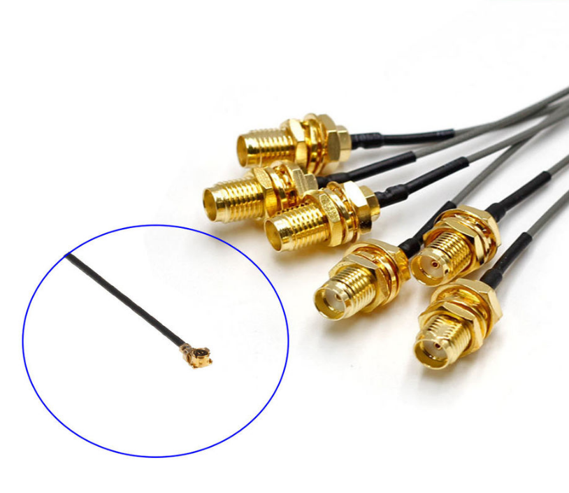 Haz de cables de SMA a conector de cable IPEX UFL 1.13 Haz de cables de SMA a conector de cable IPEX UFL 1.13