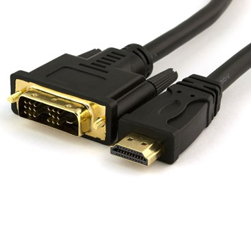 Conector chapado en oro de alta calidad 30awg HDMI a cable DVI-D Conector chapado en oro de alta calidad 30awg HDMI a cable DVI-D