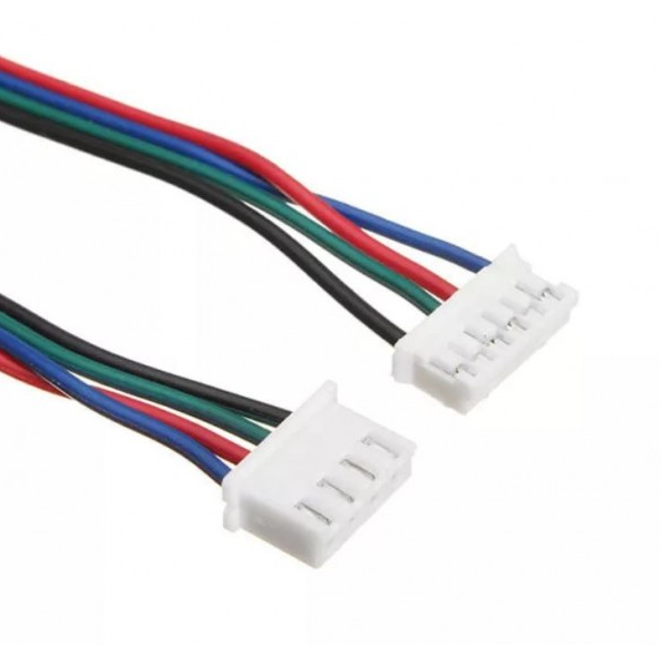 Cable de extensión de motor paso a paso macho JST XH2.54 de 4 pines