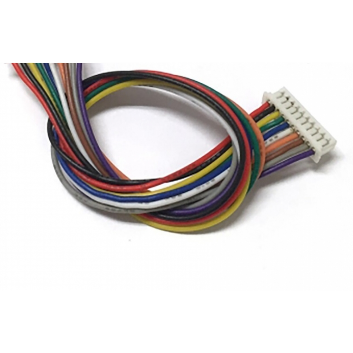 Cable JST sh de silicona de 10 pines 32awg de alta calidad personalizado 1 mm