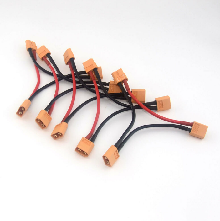 Personalice el conector del paquete de batería de la serie del enchufe del mazo de cables XT60 y de alta calidad