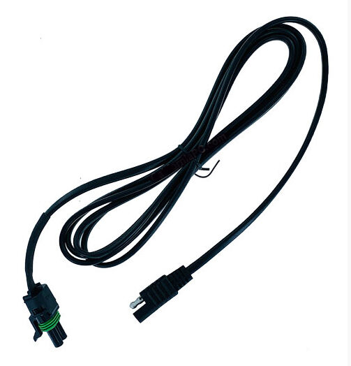 Cable personalizado SAE 2 pines a hembra Delphi Cable adaptador de corriente