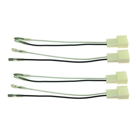 Fabricante de adaptador de arnés de conector de altavoz de coche de ventas de alta calidad 4x Fabricante de adaptador de arnés de conector de altavoz de coche de ventas de alta calidad 4x