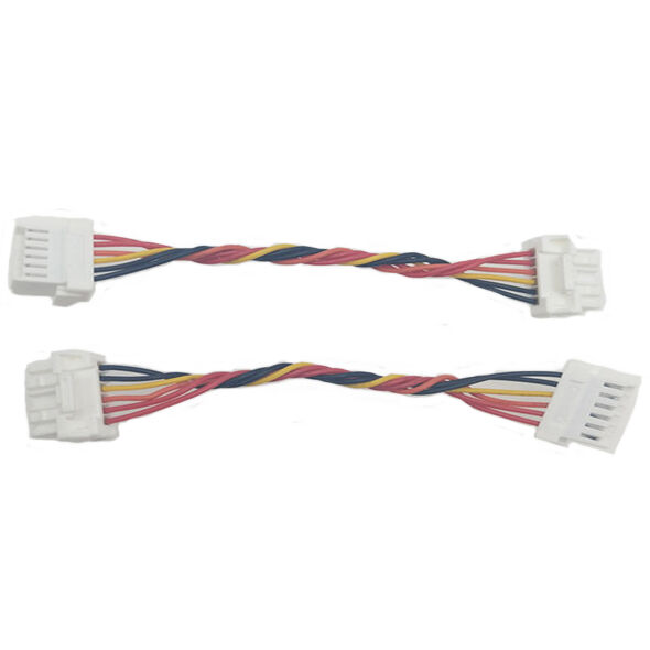 Both Ends 6 Pin Custom Made cable assembly Molex 502439-0600 26 Awg Twisted Cable