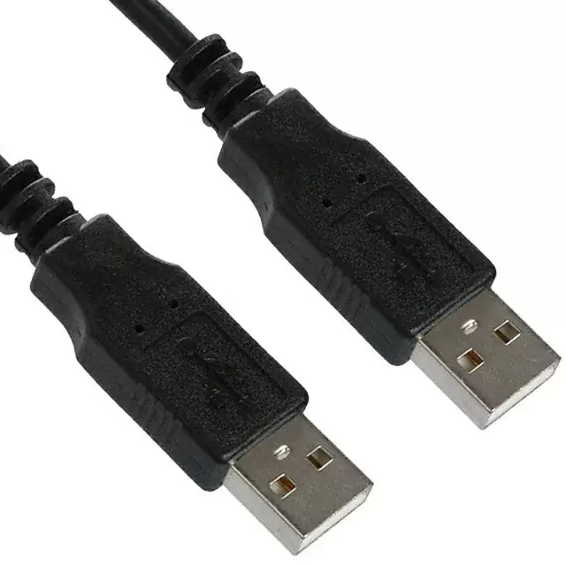 Cable USB 2.0 de macho A a macho A para transmisión de datos y carga