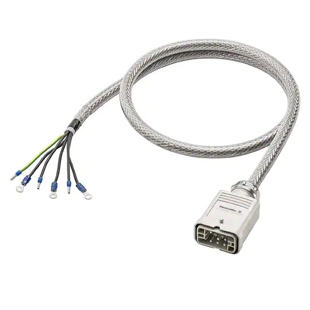 Ensamblaje de cable de 7 líneas de conector a cable hq8 de alta calidad personalizado