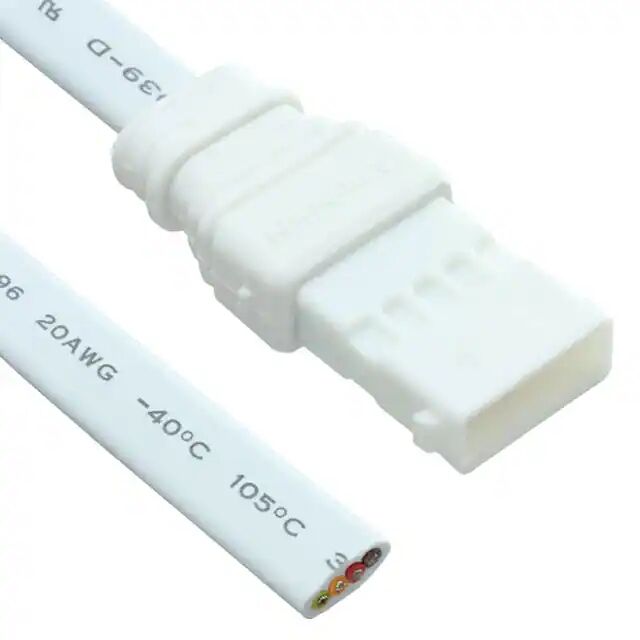Cable de iluminación de estado sólido SSL 4Pin Jack conn + cable plano