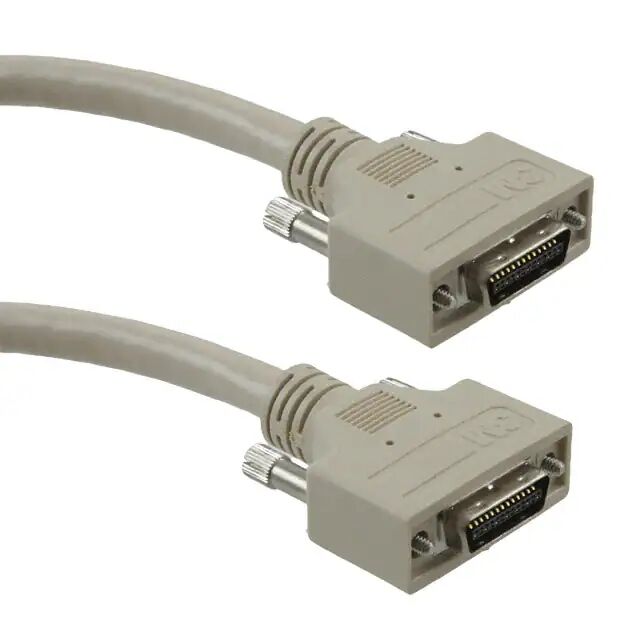 Conjunto de cable de cinta Mini D (MDR) 28 AWG Pares trenzados blindados individualmente trenzados