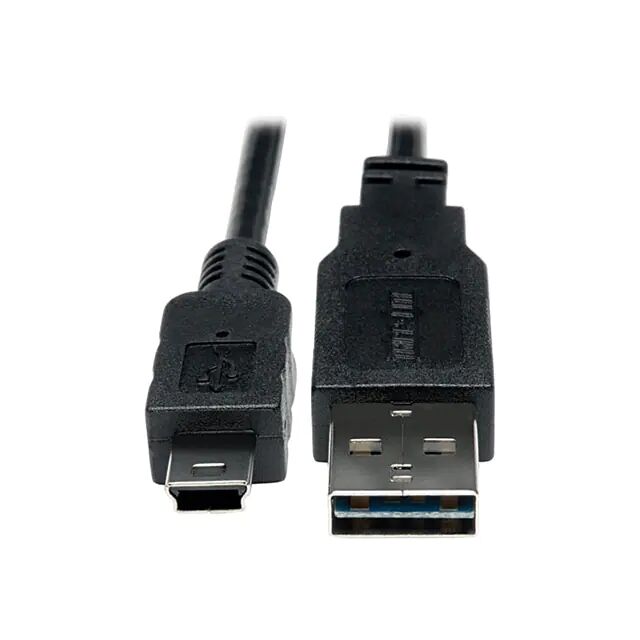 Universal/reversible A a mini B USB cable montaje equipo cable conexión cámara Universal/reversible A a mini B USB cable montaje equipo cable conexión cámara