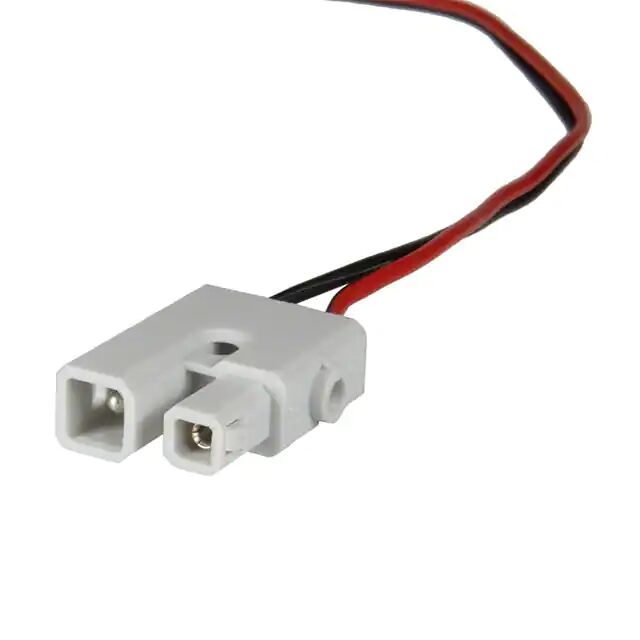 High quality LED plug connector SSL cable assembly socket 2 position to wire lead