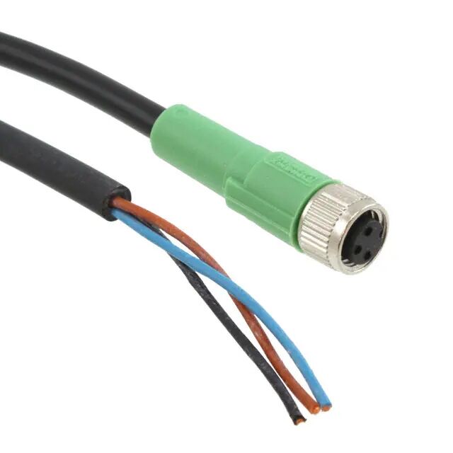 Conjunto de cable recto M8 de sensor/actuador de 3 posiciones de alta calidad
