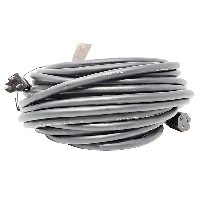 Cable de servicio pesado de extensión de alimentación para exteriores de 12 AWG para aplicaciones en interiores y exteriores