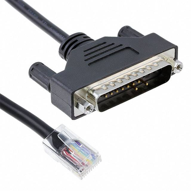 Personalice el cable de módem de alta calidad y el cable de módem RJ45 de 10 pines a db25f