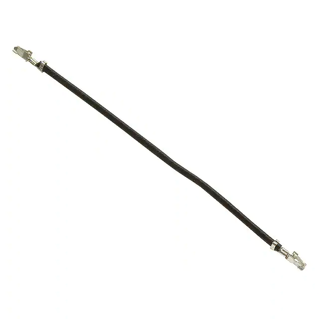 Black UL1061 22 AWG high quality jumper lead socket to socket