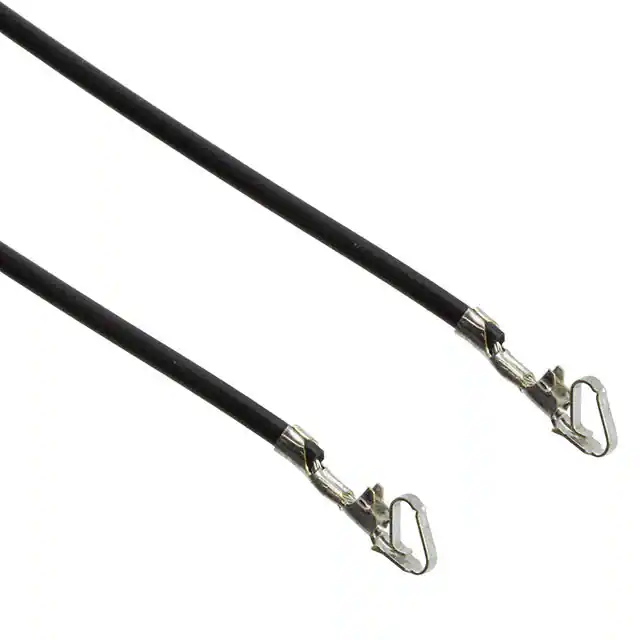 Cable preengarzado KK 254 hembra a KK 254 hembra 24 AWG Negro Cable preengarzado KK 254 hembra a KK 254 hembra 24 AWG Negro