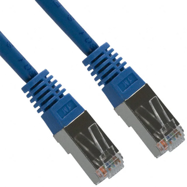 Cableado modular Cat 5E UTP par trenzado cable azul y cubierta Cableado modular Cat 5E UTP par trenzado cable azul y cubierta