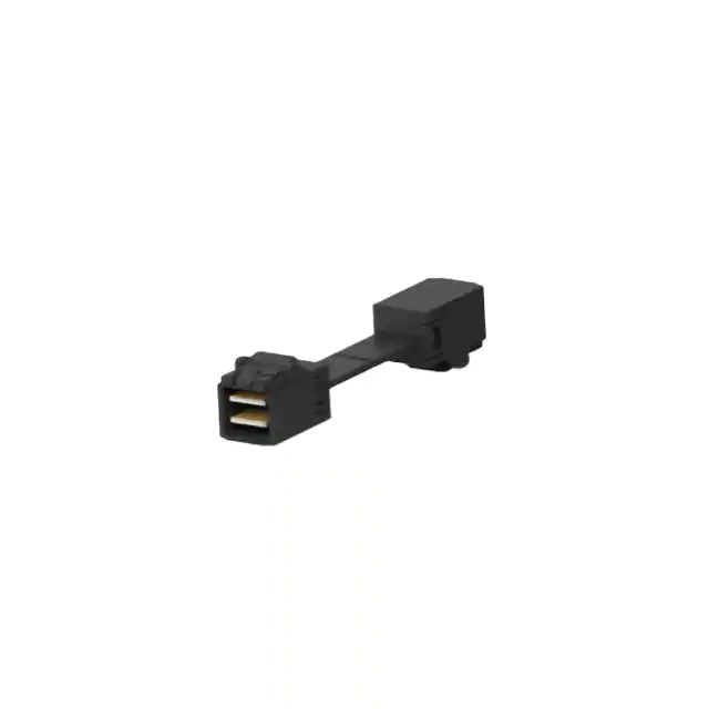 Conector mini SAS HD 4x de alta calidad personalizado para enchufar el conjunto de cable plano 30awg