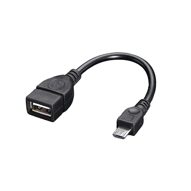 Conjunto de cable host móvil USB micro B macho a hembra para cualquier otro dispositivo USB