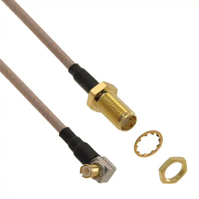 Ensamblaje de cable coaxial rg-316 del fabricante SMA a MCX en ángulo recto Ensamblaje de cable coaxial rg-316 del fabricante SMA a MCX en ángulo recto
