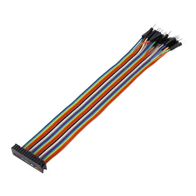 Cable plano de alta calidad, conjunto de cable macho idc hembra de 26 hilos Cable plano de alta calidad, conjunto de cable macho idc hembra de 26 hilos