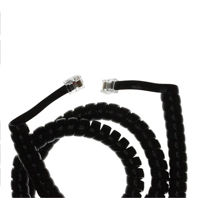 Enchufe de cable modular para enchufar 6p6c RJ11, rj12, RJ14, RJ25 cable de bobina plana sin blindaje Enchufe de cable modular para enchufar 6p6c RJ11, rj12, RJ14, RJ25 cable de bobina plana sin blindaje