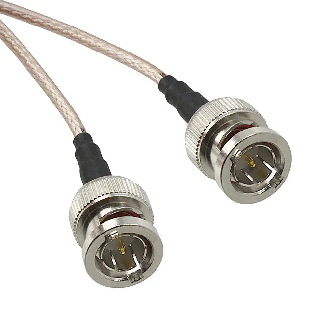 Conector BNC STR de 75 ohmios a conector BNC STR mediante cable RG 179, variante de longitud