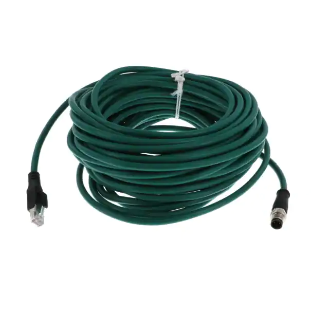 Código M12 D a conjunto de cable de puente RJ45 CAT5e awg24 línea recta Código M12 D a conjunto de cable de puente RJ45 CAT5e awg24 línea recta