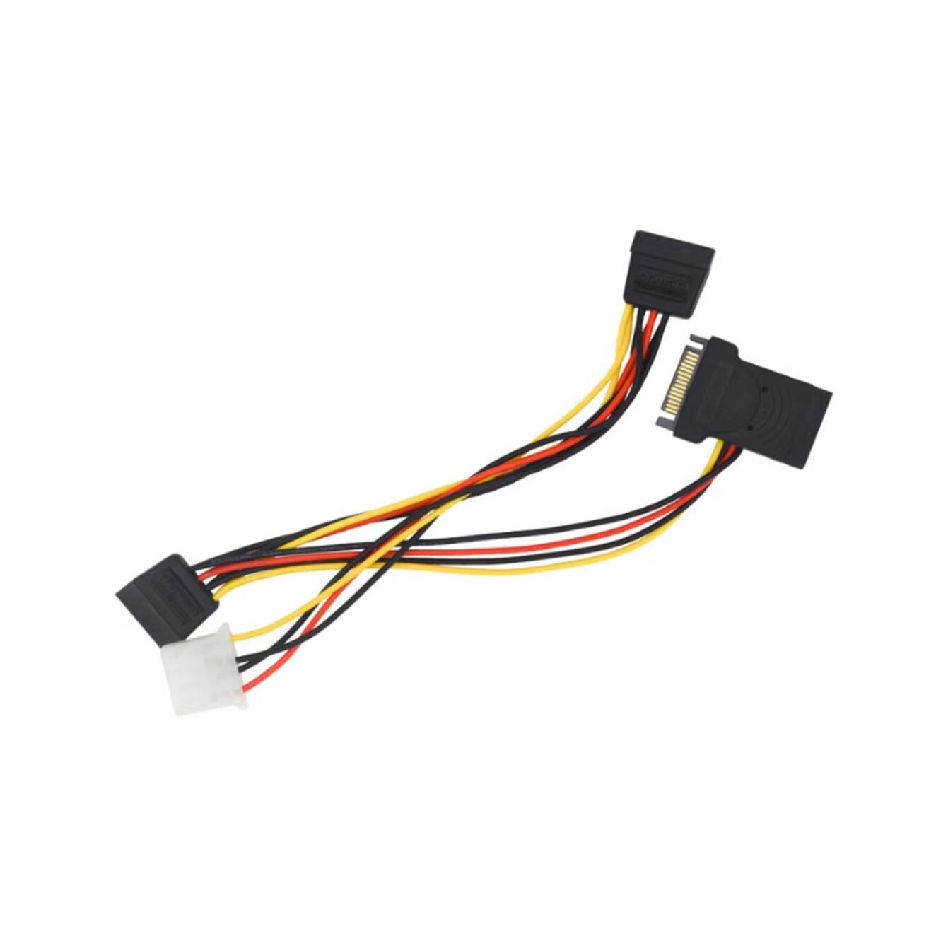 Cable de alimentación SATA 15p par macho 15p par hembra grande 4p100718 Cable adaptador Cable de alimentación SATA 15p par macho 15p par hembra grande 4p100718 Cable adaptador