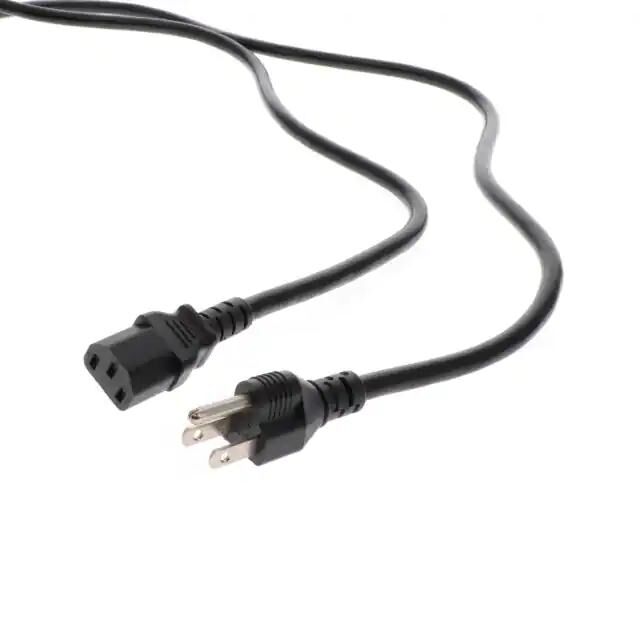Cable de alimentación Negro JIS 8303 a IEC Cable de alimentación y conjuntos de cables de extensión Cable de alimentación Negro JIS 8303 a IEC Cable de alimentación y conjuntos de cables de extensión