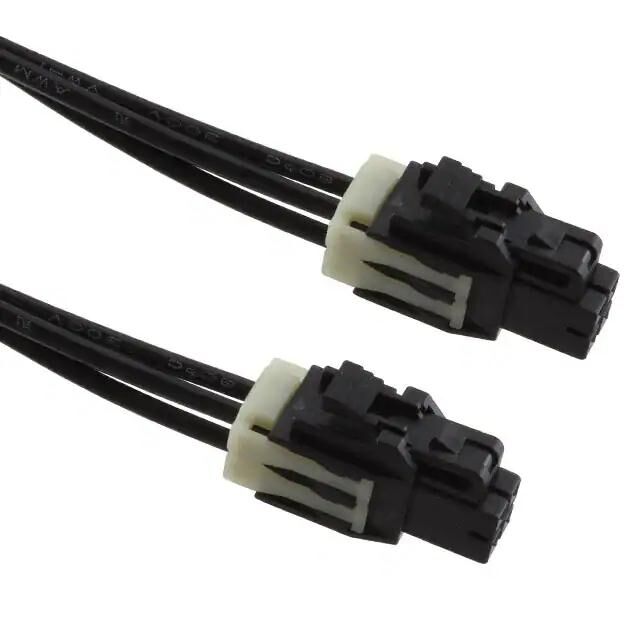 Conectores Molex y una variedad de longitudes de cable Conexiones plug-and-play Ensambles de cables Conectores Molex y una variedad de longitudes de cable Conexiones plug-and-play Ensambles de cables