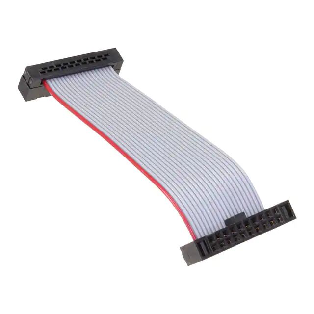 MOQ Longitud ensamblada de alambre y cable IDC plano de dos extremos