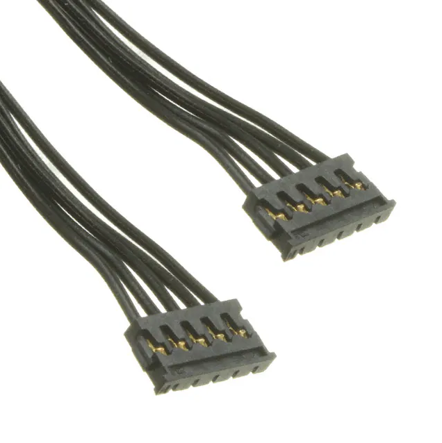 Aplicación de producción: MOLEX 0369200502 5 Conjunto de cable rectangular Rendimiento de estabilidad del arnés Especificaciones completas RCD