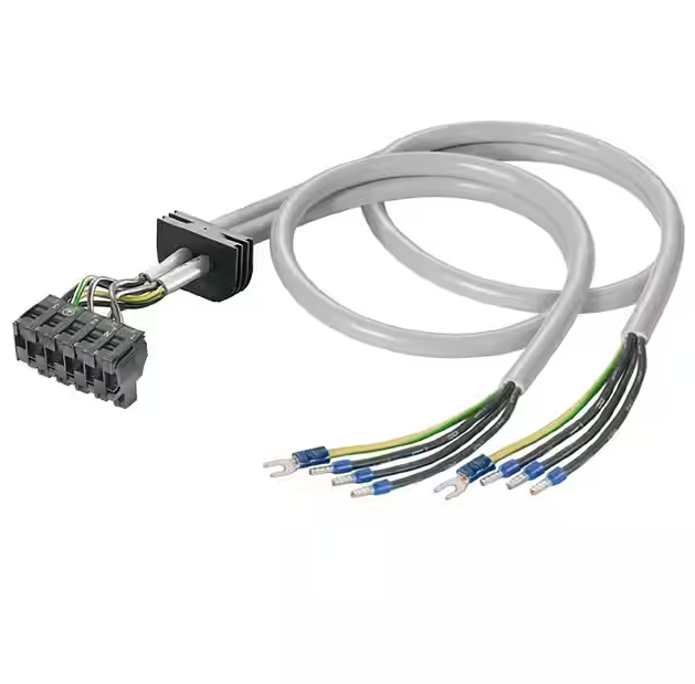 Especializada en la producción de cable 1059170000, 8 cables, arnés de 9,84 ', ampliamente aplicable, protección ambiental verde RCD