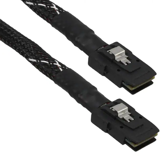 Instalación de producción 0795762103 36 18 posiciones miniSAS 4i enchufe a enchufe 1.96' arnés, ampliamente adecuado para protección verde RCD