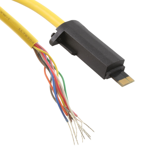 Ampliamente disponible Cable RDLP-1115E Conector RD a cable 11 líneas Arnés de 15.00 'aplicación amplia Protección ambiental verde RCD