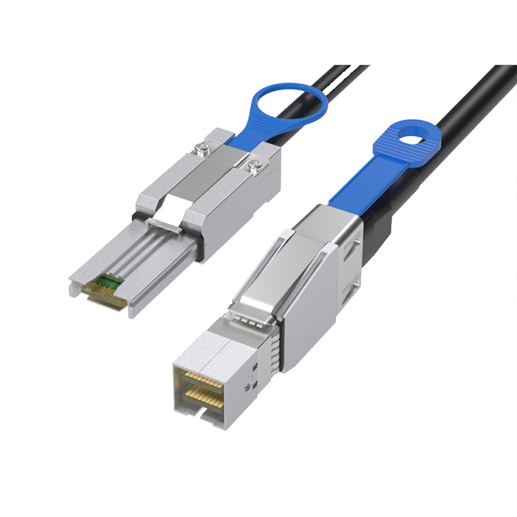 MAZO DE CABLES NISAS SFF8644 A MINISAS SFF8088 FABRICADO PROFESIONALMENTE RCD BAJO DEMANDA MAZO DE CABLES NISAS SFF8644 A MINISAS SFF8088 FABRICADO PROFESIONALMENTE RCD BAJO DEMANDA