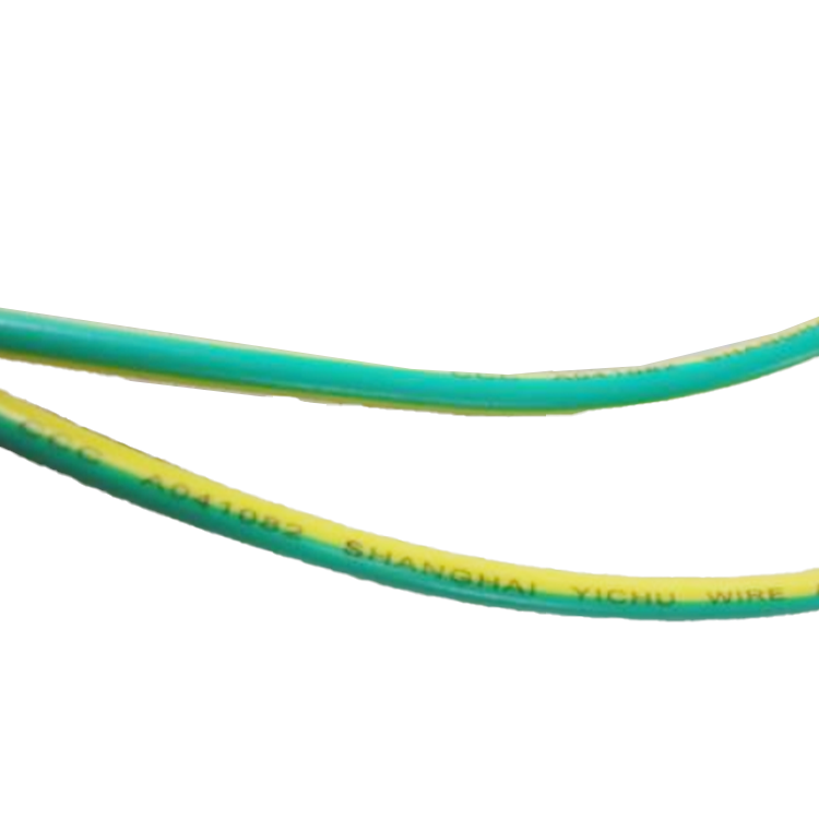 UL1015 1Cx12#(65/0.254) OD=4.1mm 600V amarillo verde inyección RCD