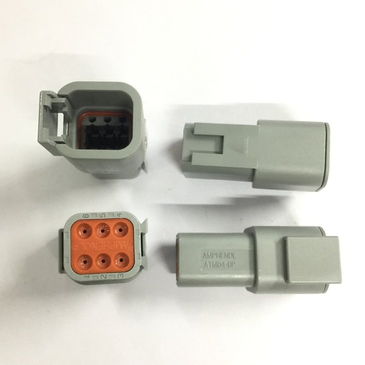 HSG PH9.0mm 2P hembra (terminal hembra) Adaptador cable diámetro 6mm2 Amfenol P/N PL082Y-60-6 RCD