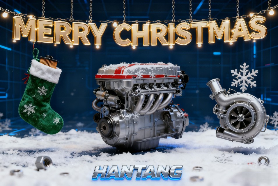 Hantang - Merry Christmas - Oil Filter Element-Engine Assembly-Turbocharger