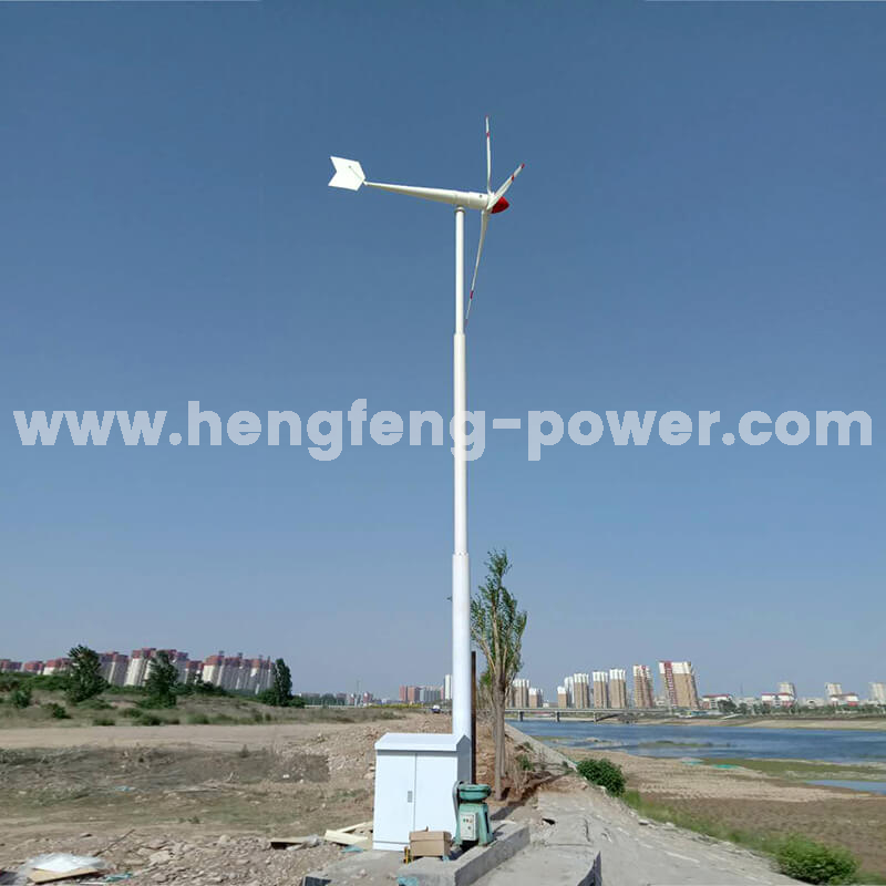 Horizontal axis 5kw wind turbine