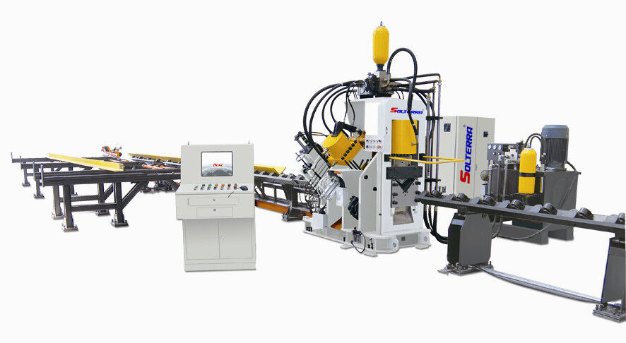 CNC Angle Line Angle Steel Stamping Punching Cutting Line APLH2020