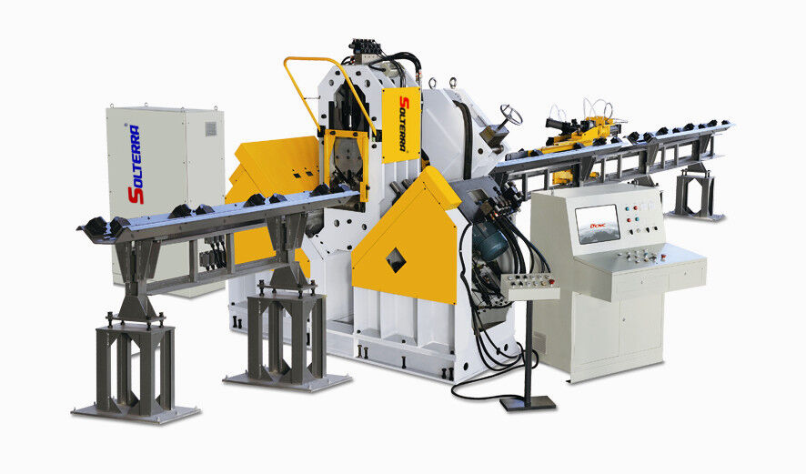 CNC Angle Bar Stamping Drilling Production Line APL2532